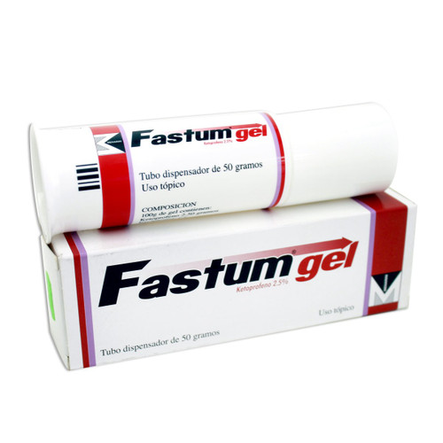 FASTUM GEL AL 2.5% TUBO X 50 GRAMOS