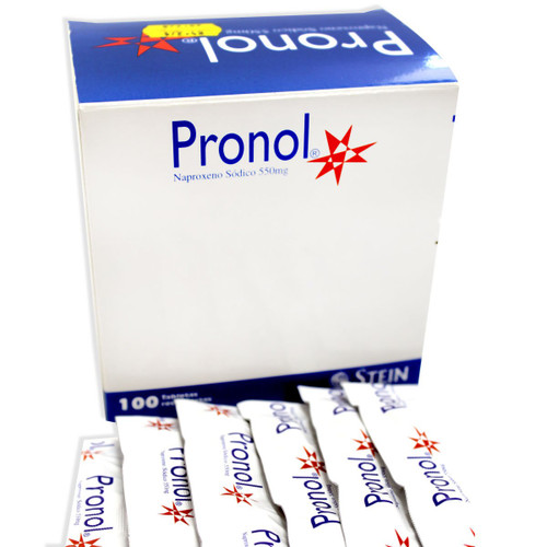 PRONOL 550MG X 25 SOBRES DE 4 TABLETAS