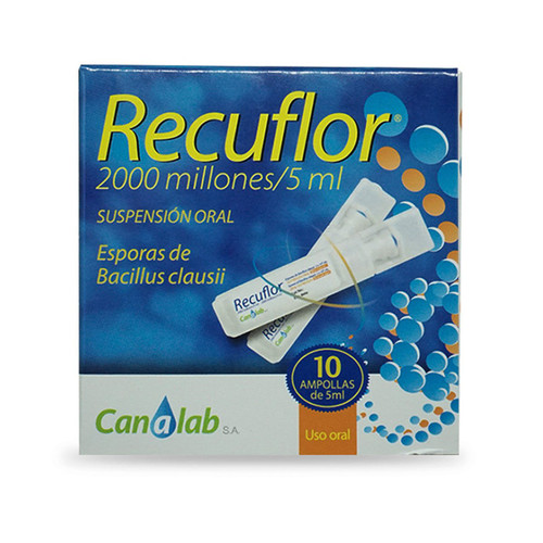 Recuflor 2000/5ML Caja x 10 Ampollas 5ML SN