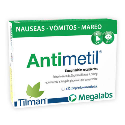 Antimetil Caja x 30 Tabletas SN