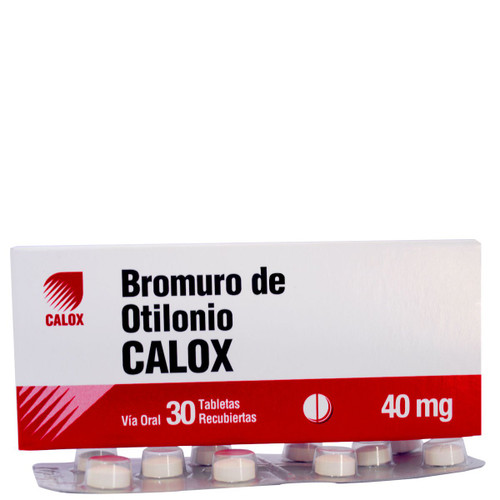 BROMURO DE OTILONIO CALOX 40MG X 30 TABLETAS