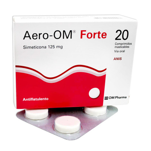 Aero-Om Forte 125MG x 20 Comprimidos SN
