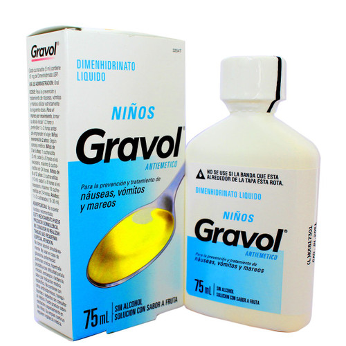 Gravol Niños Frasco 75ML SN