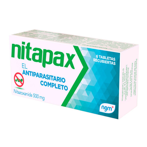 Nitapax 500MG x 6 Tabletas SN