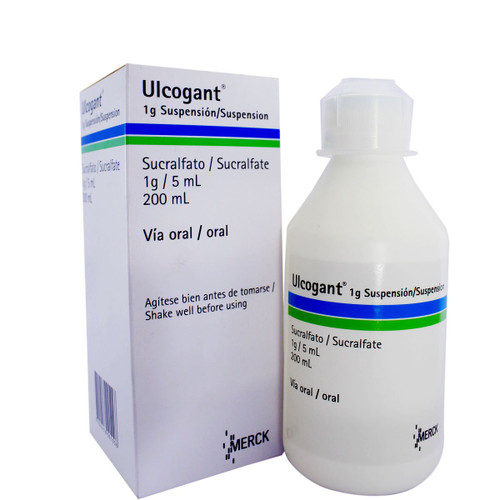 Ulcogant Suspensión Oral 1GR Frasco 200ML SN