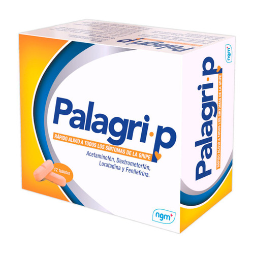 Palagrip x 12 Tabletas SN