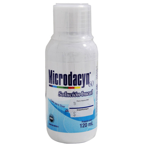 Microdacyn Solución Bucal Frasco 120ML SN