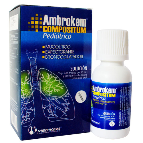 AMBROKEM COMPOSITUM PEDIATRICO FRASCO X 30ML