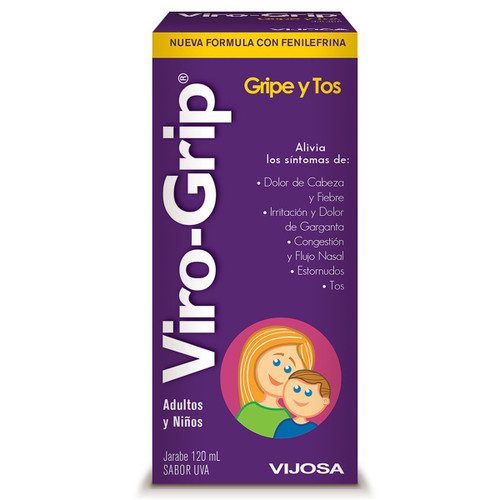 Viro-Grip Gripe y Tos Jarabe 120ML SN