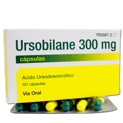 URSOBILANE 300MG X 60 CAPSULAS.