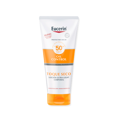 EUCERIN SUN 50+ OIL CONTROL TOQUE SECO GEL 200ML