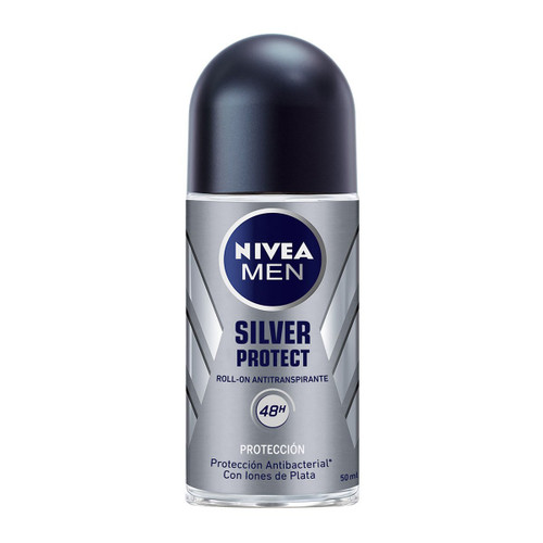 NIVEA MAN DESODORANTE ROLL ON SILVER PROTECT 50ML