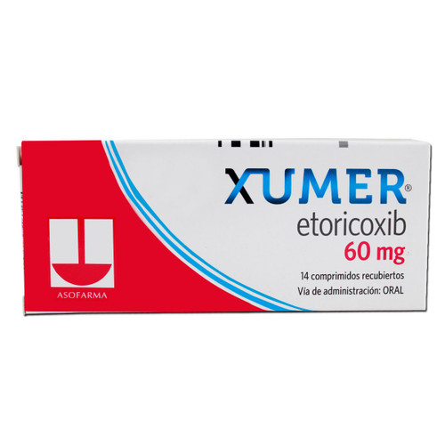 Xumer 60MG x 14 Comprimidos SN