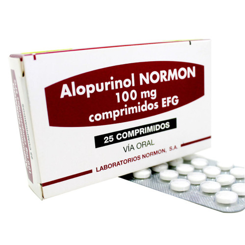 Alopurinol Normon 100MG x 25 Comprimidos SN