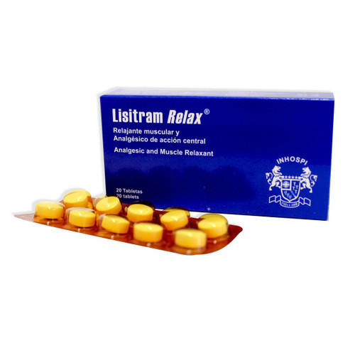 Lisitram Relax x 20 Tabletas SN