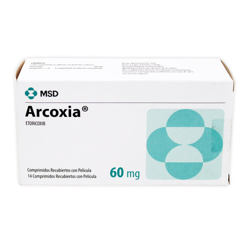 ARCOXIA 60MG X 14 COMPRIMIDOS.