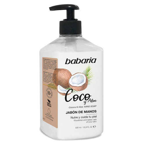 Babaria Jabón de Manos Coco y Aloe 500ML SN