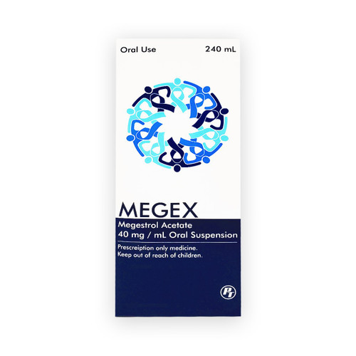 MEGEX 40MG/ML SOLUCION ORAL 240ML.