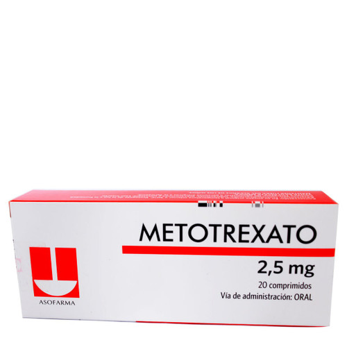 METOTREXATO 2.5MG X 20 COMPRIMIDOS