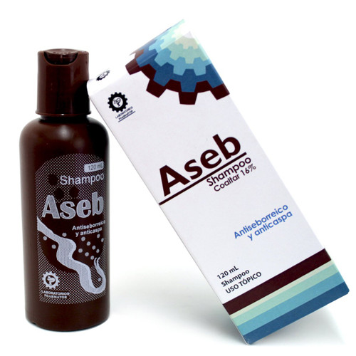 Aseb Shampoo 16% Frasco 120ML SN