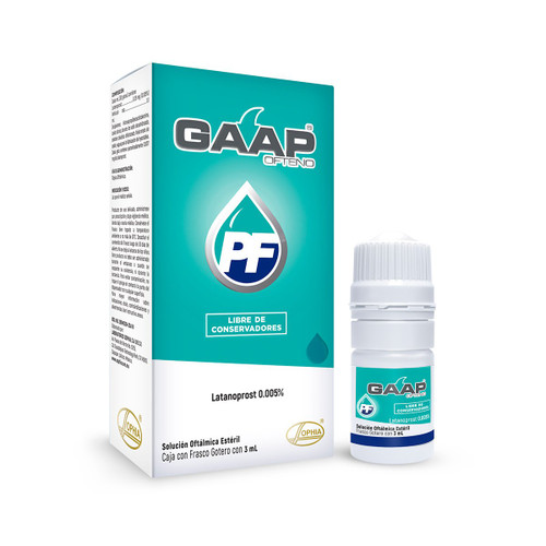 Gaap PF Ofteno Solución Oftálmica 0.005% Frasco 3ML SN