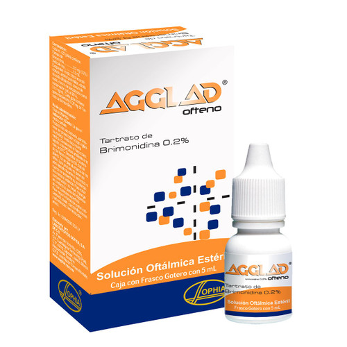 AGGLAD OFTENO SOLUCION OFTALMICA FRASCO X 5 ML