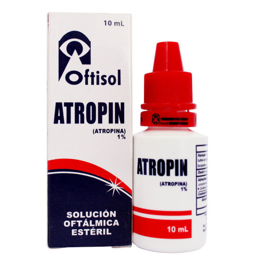 Atropin Solución Oftalmica Estéril Frasco 10ML SN