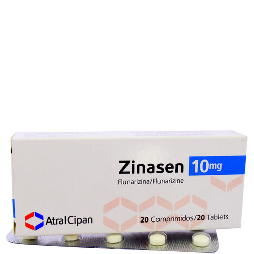 Zinasen 10MG x 20 Comprimidos SN
