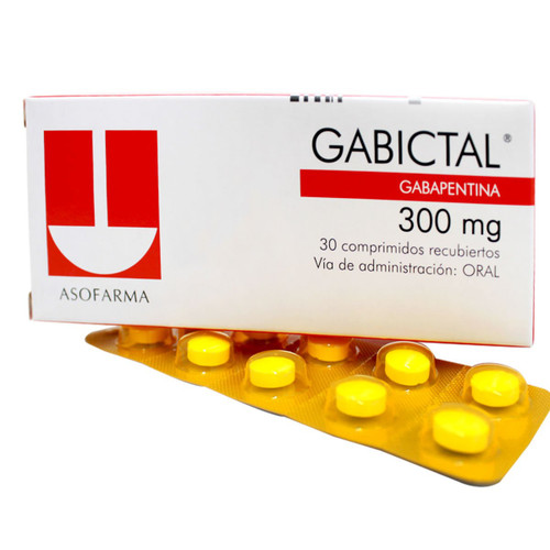 Gabictal 300MG x 30 Tabletas SN