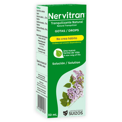 Nervitran Gotas Natural Orales Frasco 30ML SN