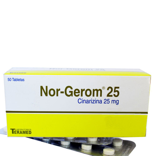 Nor-Gerom 25MG x 50 Tabletas SN
