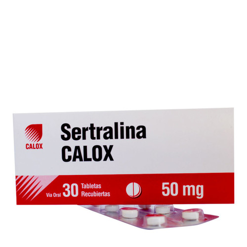 Sertralina Calox 50MG x 30 Tabletas SN