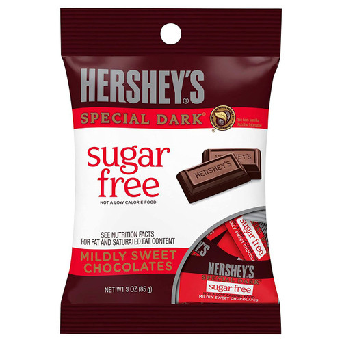 Hersheys Dark Chocolate Zero Sugar 85GR SN