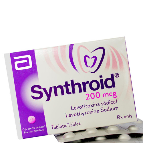 SYNTHROID 200MCG X 30 TABLETAS.