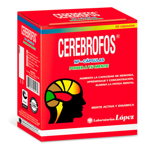 Cerebrofos Nf x 50 Cápsulas SN