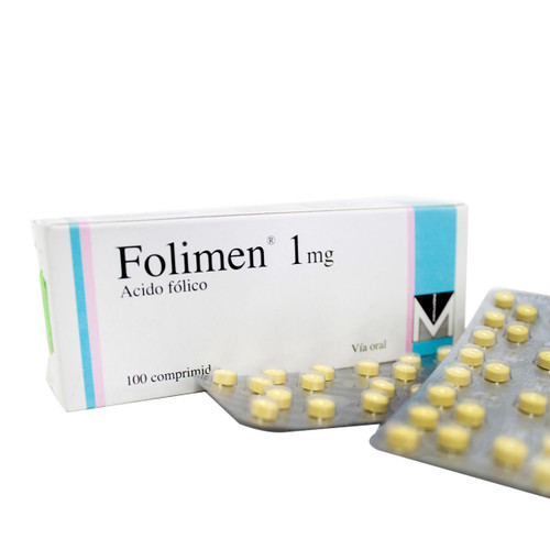 FOLIMEN 1MG X 100 COMPRIMIDOS.