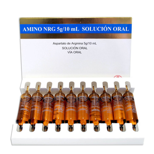 AMINO NRG 5G/10ML X 10 AMPOLLAS BEBIBLES