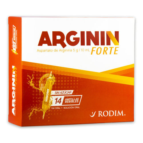 ARGININ FORTE X 14 AMPOLLAS BEBIBLES.