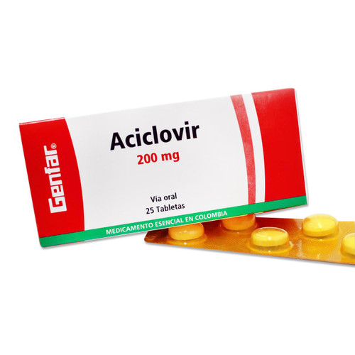 Aciclovir Genfar 200MG x 1 Tableta SN