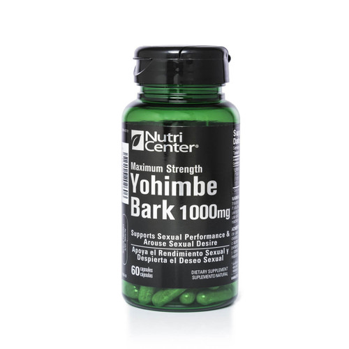 Maximum Strength Yohimbe Bark 1000Mg