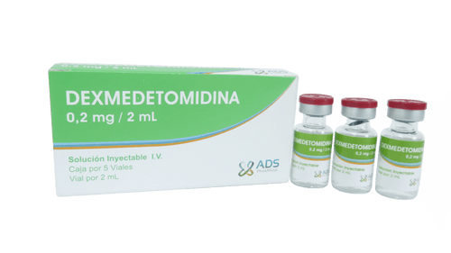 Dexmedetomidina Vitalis 100MCG/ML Caja x 5 Viales