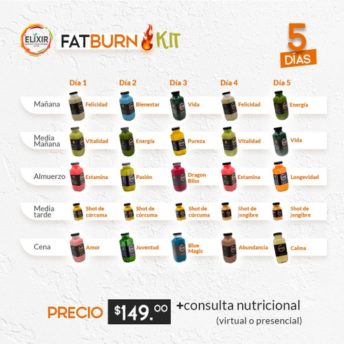 Fat Burn Kit 5 Días