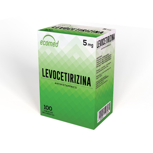 Levocetirizina 5mg Ecomed 1 de 10 Blisters