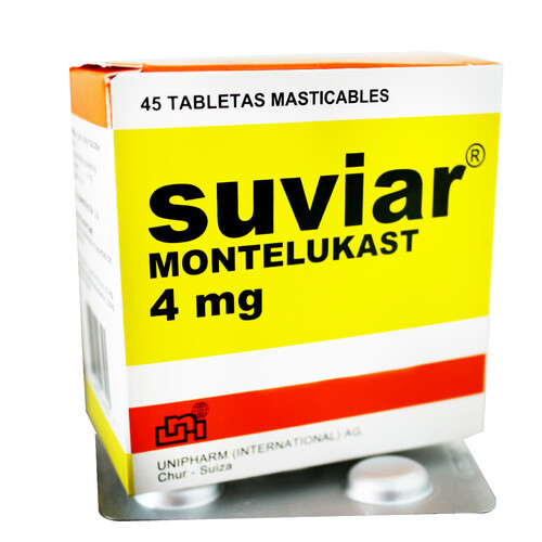 Suviar 4MG Caja x 45 Tabletas Masticables FV