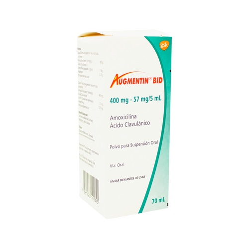 Augmentin Bid 400MG Suspensión 70ML FV