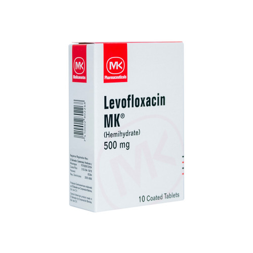 Levofloxacino MK 500MG x 1 Tableta FV