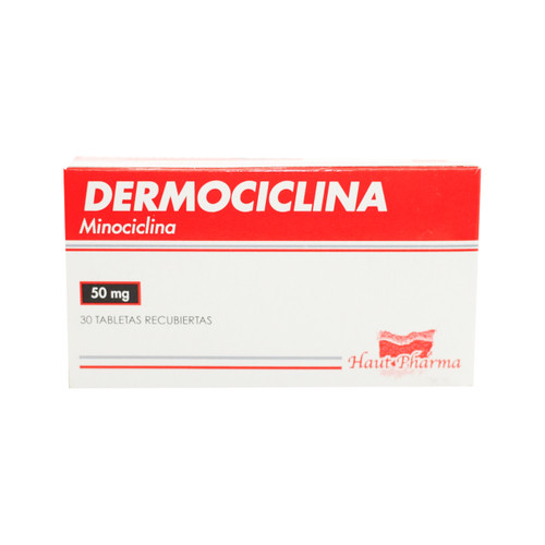 Dermociclina 50MG x 30 Tabletas FV