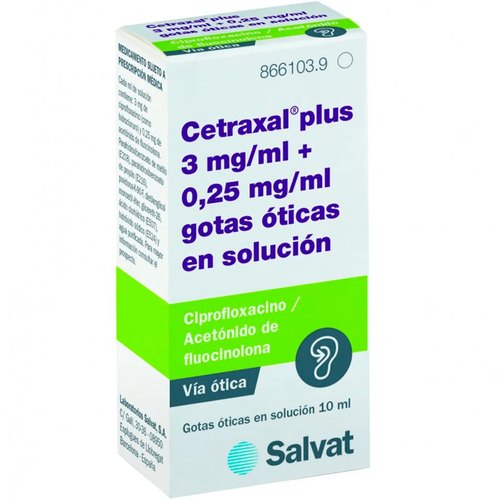 Cetraxal Ótico Plus 10ML FV