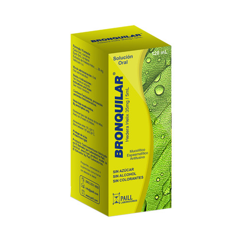 Bronquilar 35MG/5ML Jarabe 120ML FV