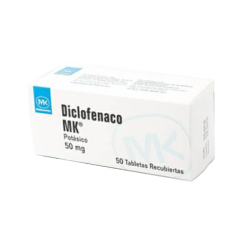 Diclofenaco Potásico MK 50MG x 1 Tableta FV